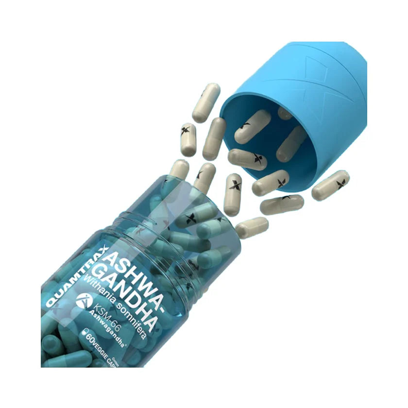 Ashwagandha KSM-66® 60 capsule, Quamtrax, Extract standardizat din radacina de ashwagandha