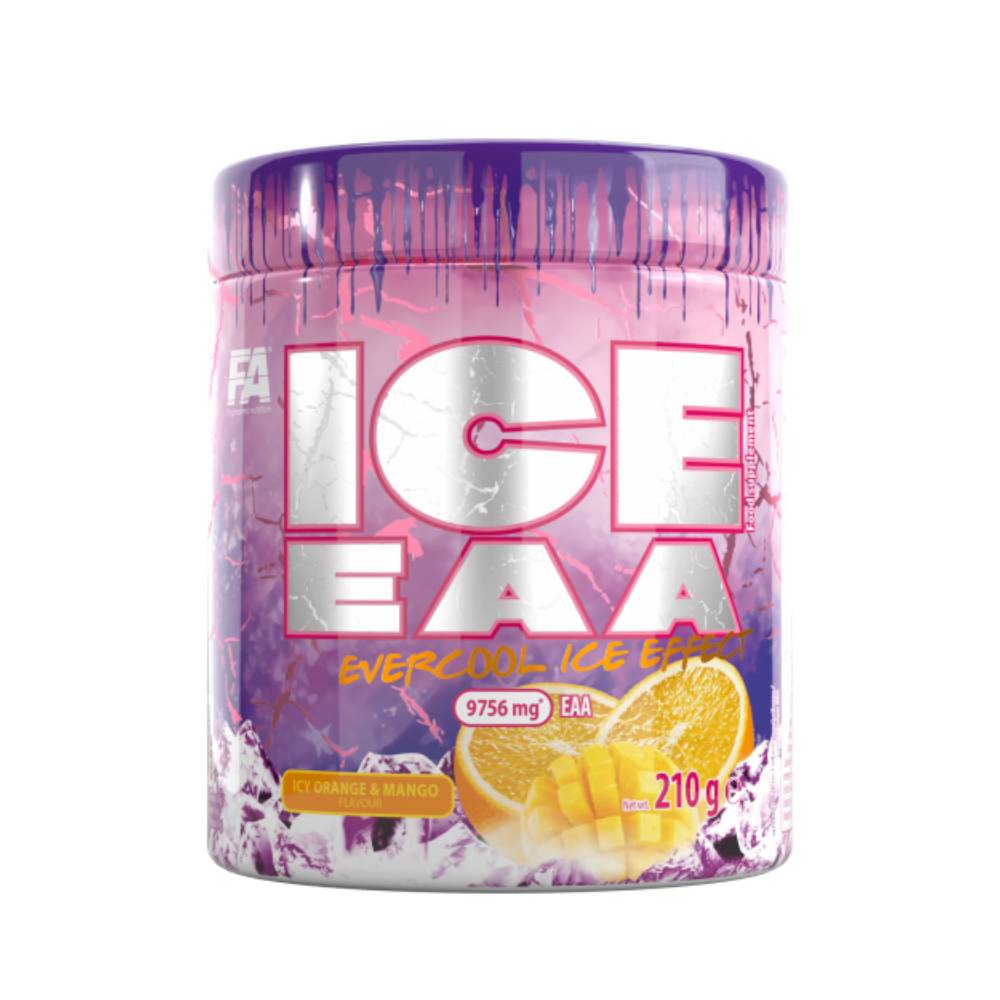 Aminoacizi Ice EAA pudra, 210g, Fitness Authority, Aminoacizi esentiali Icy Orange Mango 1