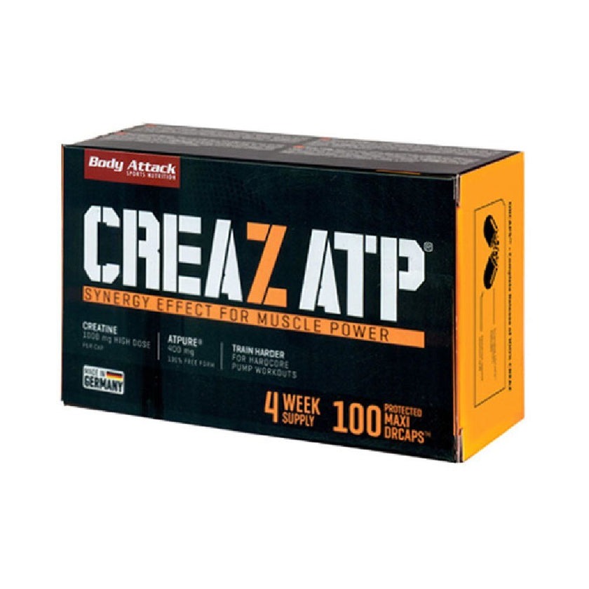 Creaz ATP, 100 capsule, Body Attack, Supliment crestere masa musculara