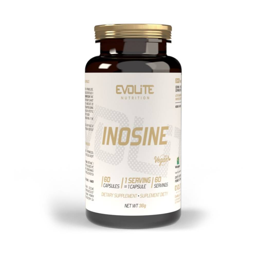 Inozina 500mg, 60 capsule, Evolite Nutrition, Supliment alimentar pentru sanatate