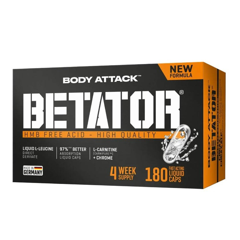 Betator 180 capsule, Body Attack, Supliment alimentar pentru performanta