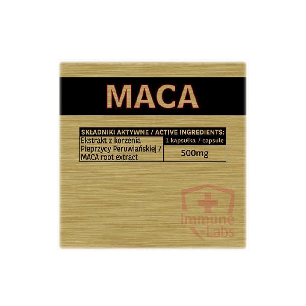 Black Friday - Reduceri Maca 500mg, 120 capsule, Immune Labs, Supliment alimentar pentru sanatate Promotie 2