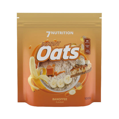 Fulgi de ovaz instant 1000g, pudra, 7Nutrition, Aliment de tip carbohidrati