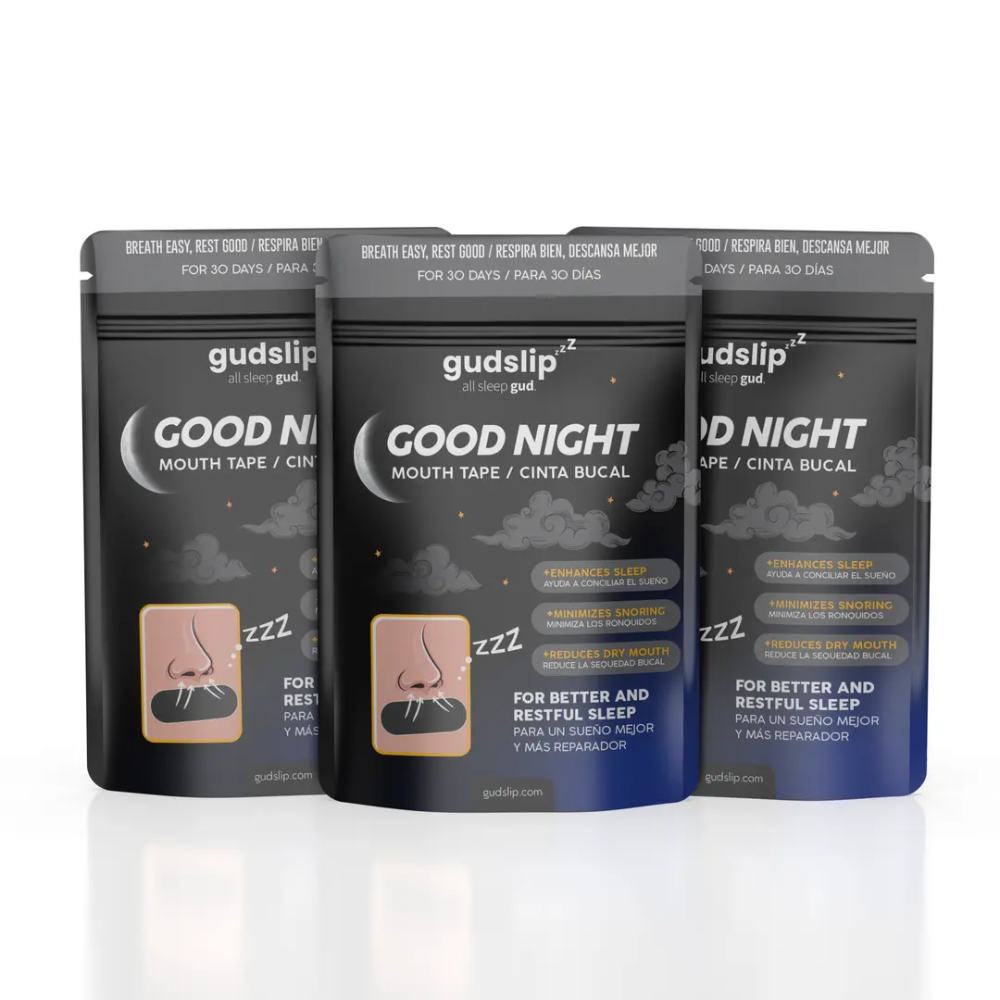 Mouth Tape, Gudslip, Banda gura pentru somn (30 benzi per pachet)