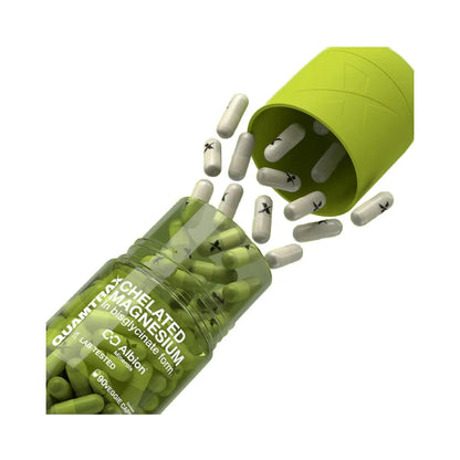 Magneziu Chelat 90 capsule, Quamtrax, Bisglicinat de magneziu Albion®