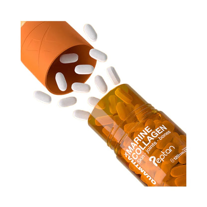 Colagen Marin 120 tablete, Quamtrax, Colagen marin hidrolizat, vitamine si minerale