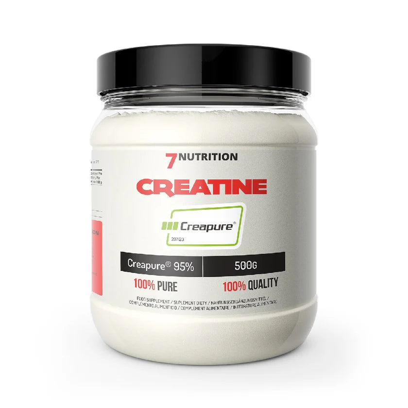 Creatina monohidrata Creapure® 500g, pudra, 7Nutrition, Supliment alimentar de tip creatina monohidrata