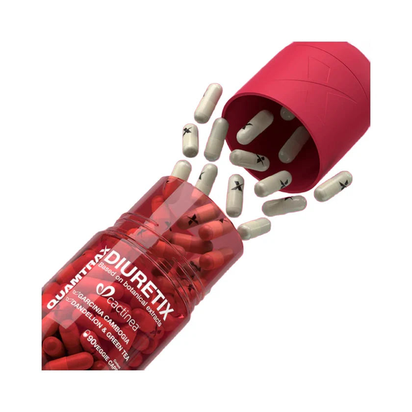 Diuretix 90 capsule, Quamtrax, Pe baza de extracte vegetale si ceai verde