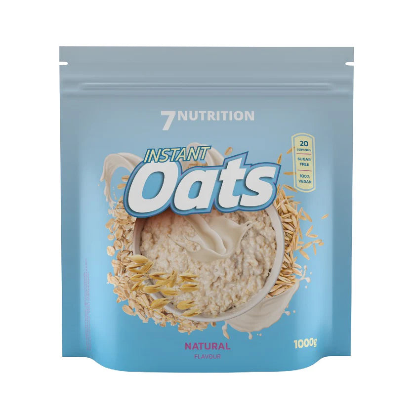 Fulgi de ovaz instant 1000g, pudra, 7Nutrition, Aliment de tip carbohidrati