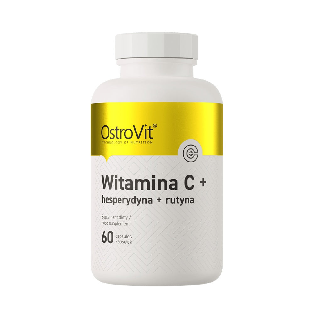 Vitamina C + hesperidina + rutina, 60 capsule, Ostrovit, Supliment alimentar pentru sanatate