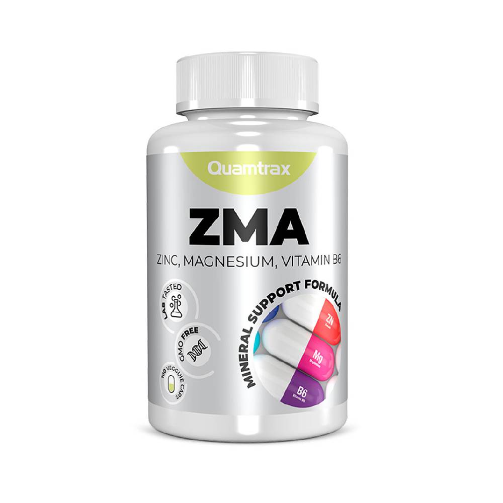 Stimulente hormonale | ZMA, 100 capsule, Quamtrax, Supliment stimulare hormonala 0