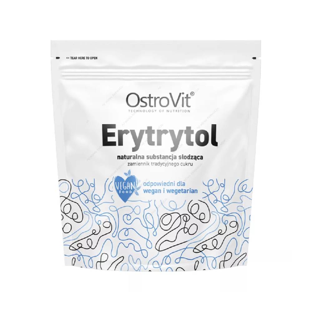 Alimente & Gustari | Erytrytol, pudra, 1000g, OstroVit, Indulcitor pe baza de eritritol 0