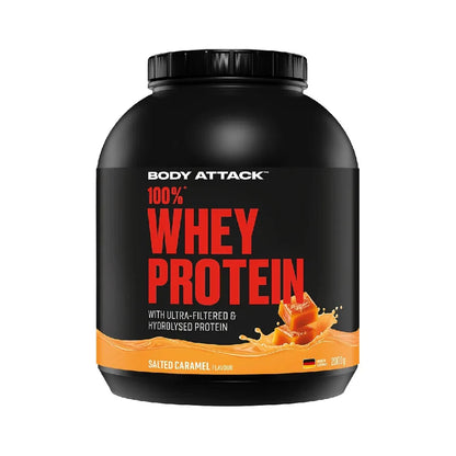 100% Whey Protein, pudra, 2000g, Body Attack, Supliment alimentar proteic din zer