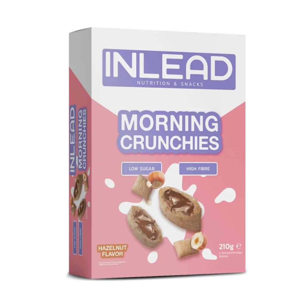 Dulciuri fara zahar | Morning Crunchies, 210g, Inlead, Cereale pentru mic dejun 0