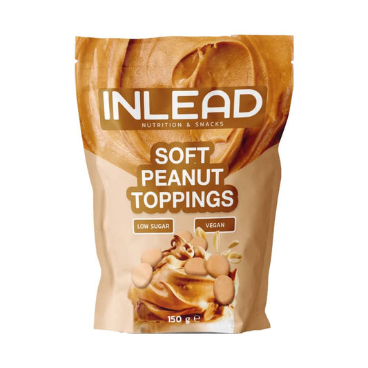 Dulciuri fara zahar | Soft Peanut Toppings, 150g, Inlead, Topping pentru deserturi 0