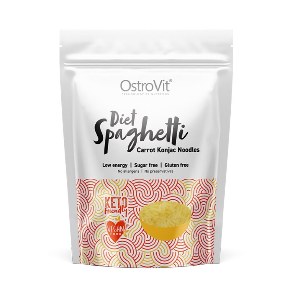 Dieta Keto | Spaghete dietetice Konjac, 400g, Ostrovit 1