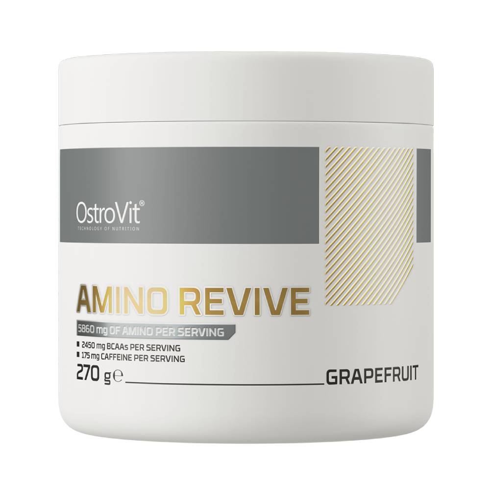 Complex de aminoacizi | Amino revive pudra, 270g, Ostrovit, Supliment alimentar aminoacizi 0