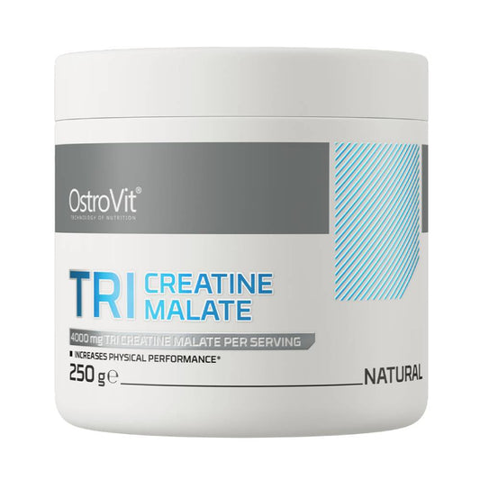 Creatina | Tri Creatina Malat pudra, 250g, Ostrovit, Supliment alimentar crestere masa musculara 0