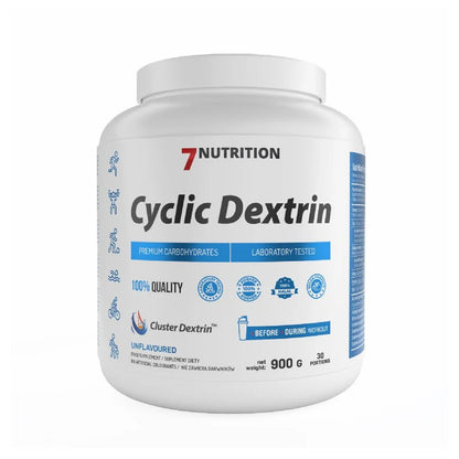 Cyclic Dextrin 900g, 7Nutrition, Carbohidrati cu eliberare lenta