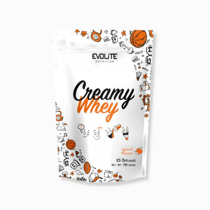 Creamy Whey pudra, 700g, Evolite Nutrition, Proteina din zer