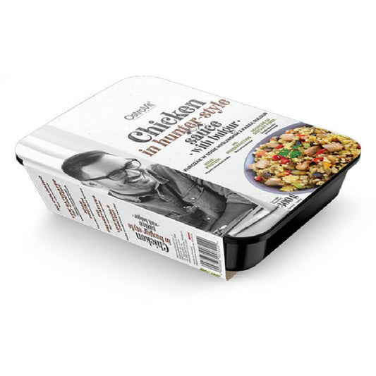 Ostrovit | Chicken Dish in Hunter Style Sauce with Bulgur, 300g, Ostrovit, Mancare fitness 0