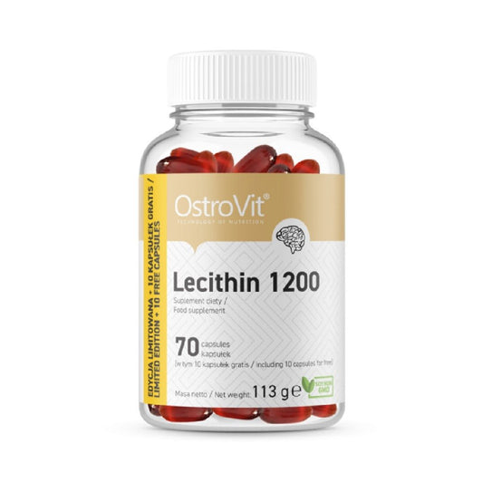 undefined | Lecitina 1200, 70 capsule, Ostrovit, Supliment alimentar pentru sanatate 0