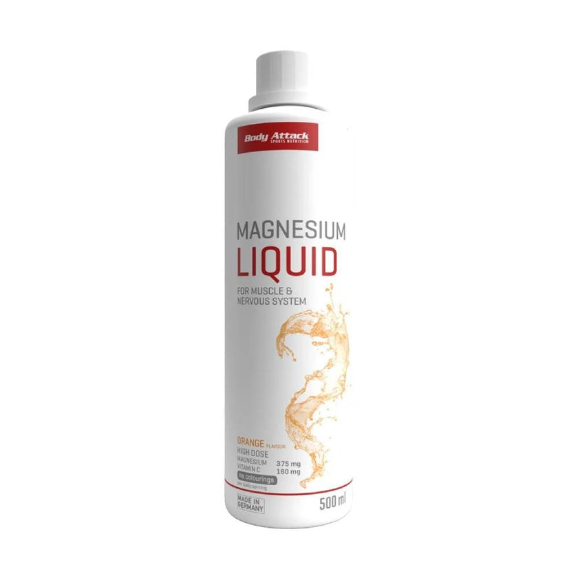 Magneziu lichid, 500ml, Body Attack, Supliment alimentar pentru sanatate
