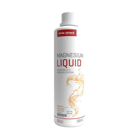 Magneziu lichid, 500ml, Body Attack, Supliment alimentar pentru sanatate