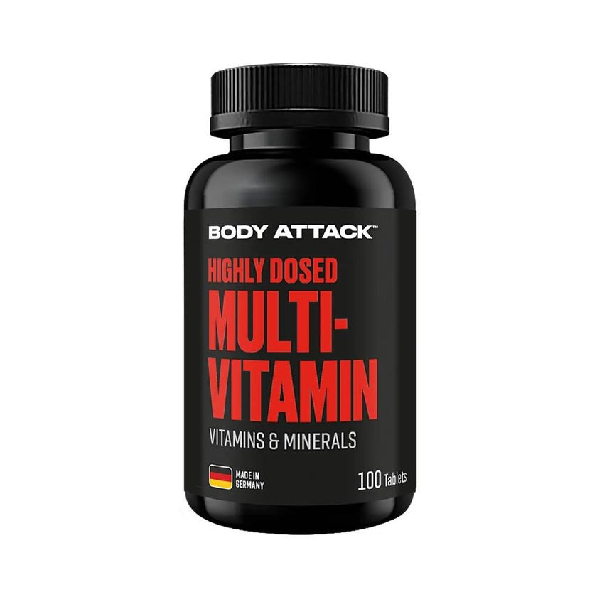 Multi Vitamin, 100 tablete, Body Attack, Complex de vitamine si minerale