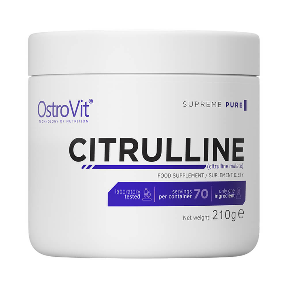 Suplimente antrenament | Citrulina, pudra, 210g, Ostrovit, Supliment alimentar pre-workout, Puritate inalta 0