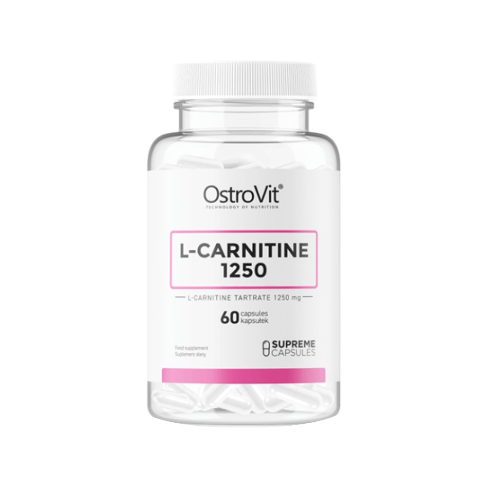 Slabire & Ardere grasimi | L-Carnitina 1250mg, 60 capsule, Ostrovit, Supliment slabire 0