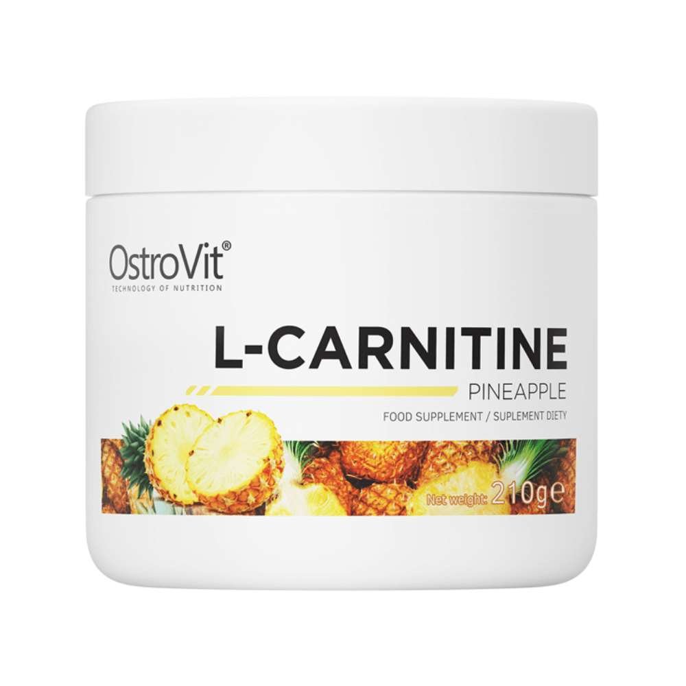 Slabire & Ardere grasimi | L-Carnitina 210g, pudra, Ostrovit gust autentic, Supliment slabire 0