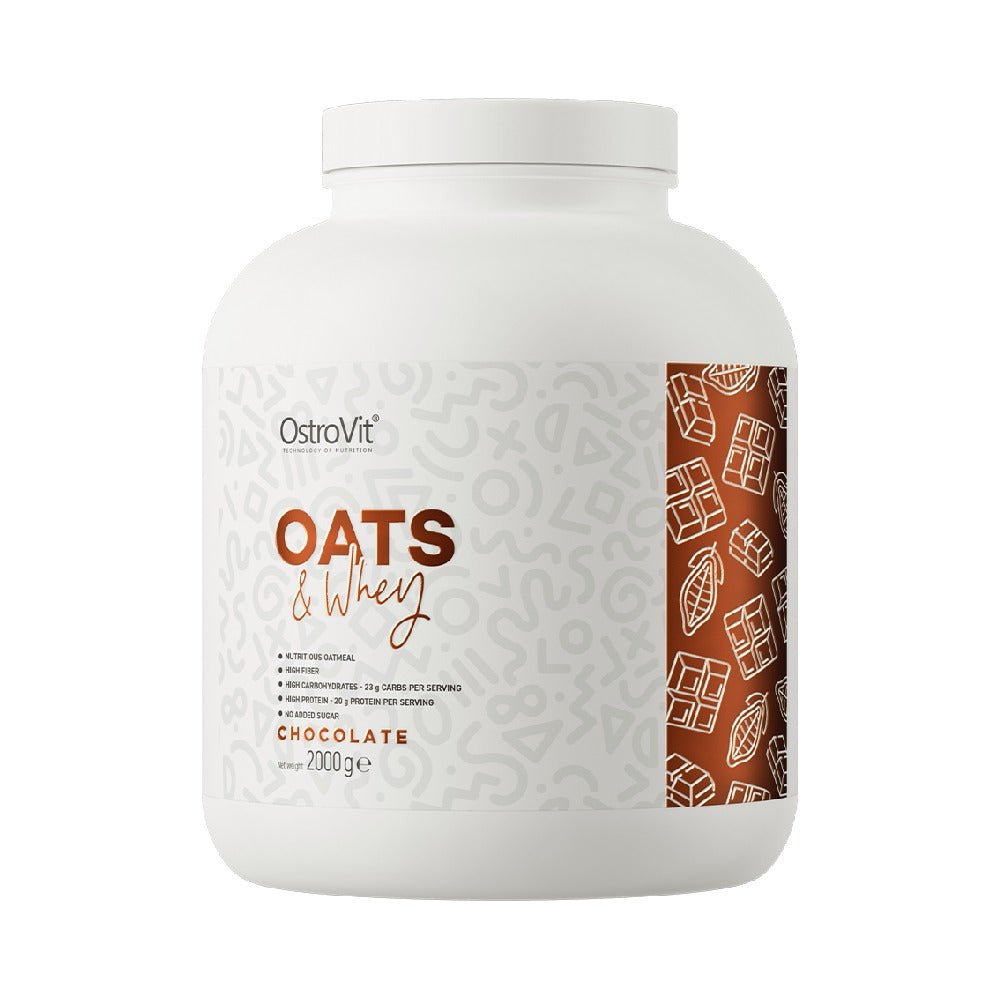 Ovaz Oats & Whey, pudra, 2kg, Ostrovit, Ovaz cu adaos de proteine Chocolate 1