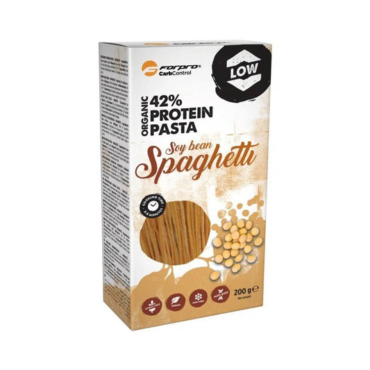 Paste proteice | Spaghete din soia, 200g, ForPro, Continut ridicat de proteine 0