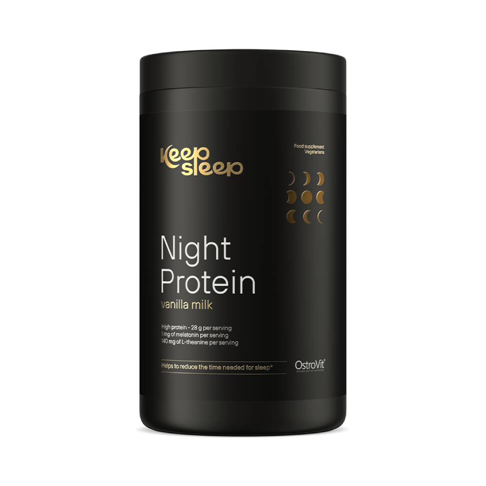 Blenduri proteice | Keep Sleep Night Protein pudra, 400g, Ostrovit, Supliment alimentar proteic pentru un somn odihnitor 0