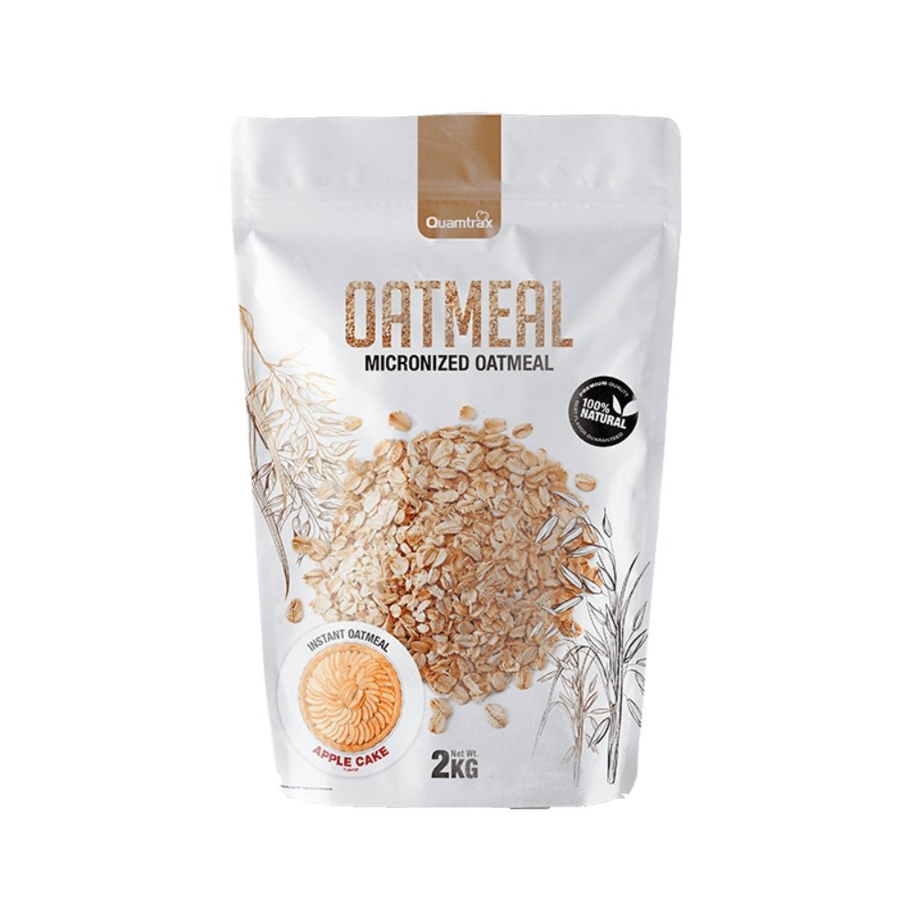 Alimente & Gustari | Oatmeal, 2kg, pudra, Quamtrax, Ovaz instant fara zahar adaugat 3