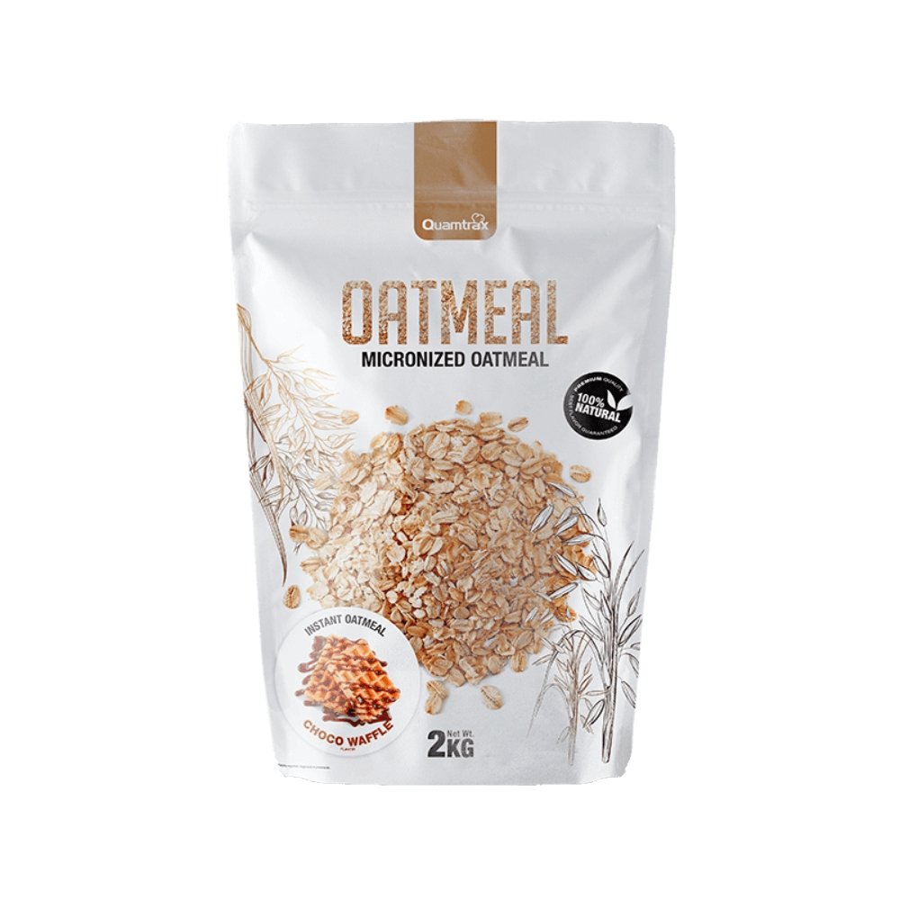 Alimente & Gustari | Oatmeal, 2kg, pudra, Quamtrax, Ovaz instant fara zahar adaugat 1