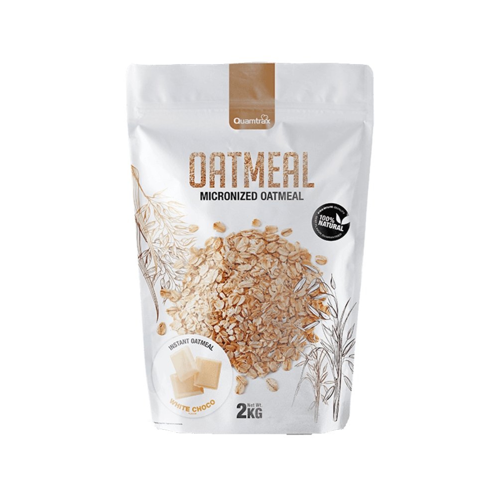 Alimente & Gustari | Oatmeal, 2kg, pudra, Quamtrax, Ovaz instant fara zahar adaugat 9