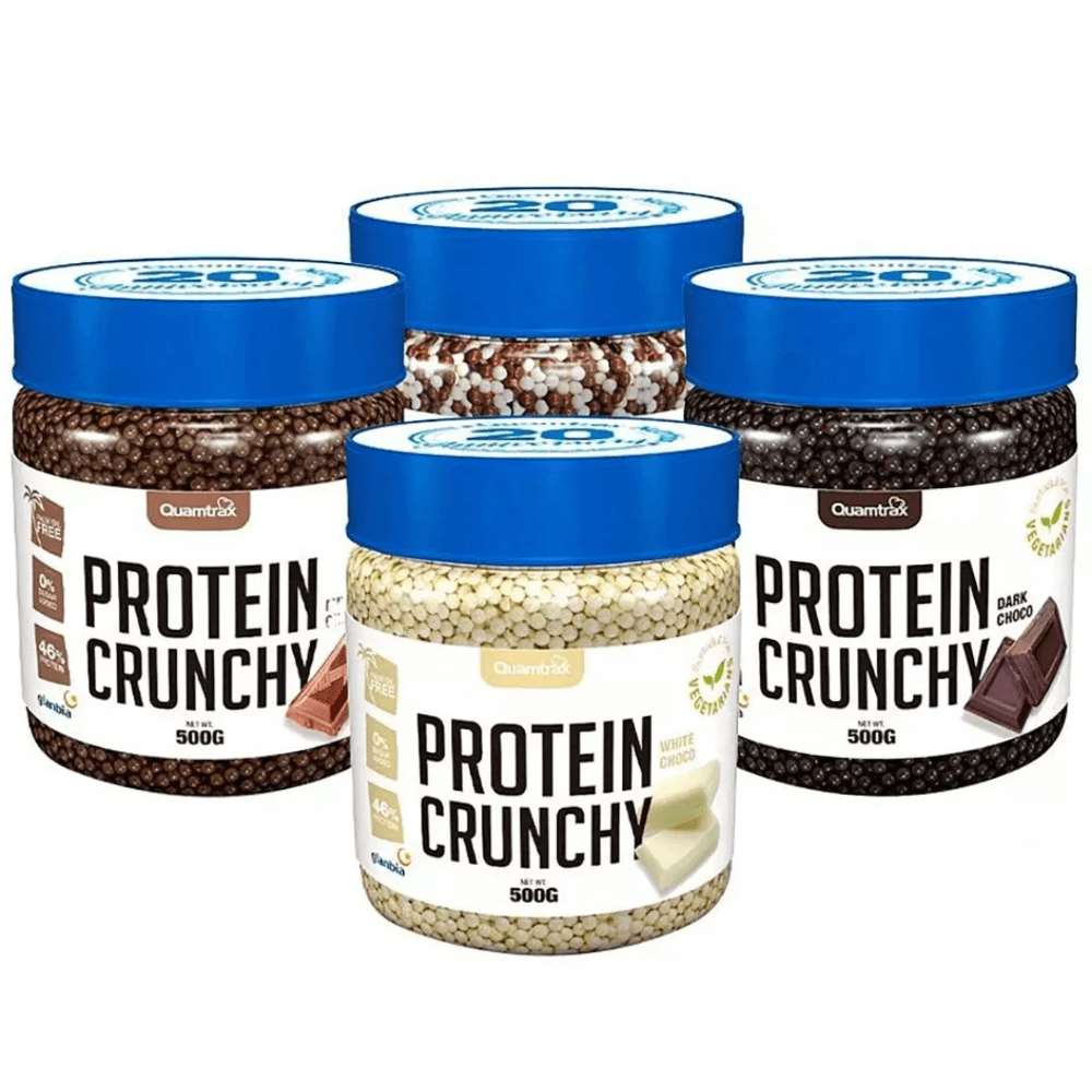 Quamtrax | Bilute proteice Protein Crunchy 500g, Quamtrax Nutrition 0