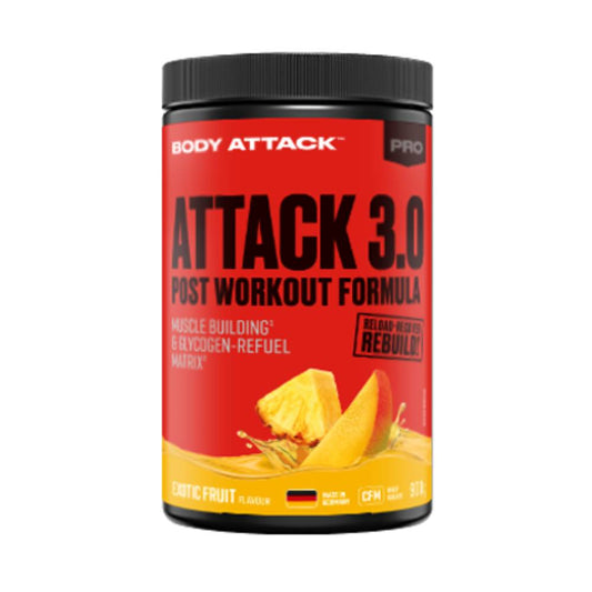 Body Attack | Post Attack 3.0 pudra, 900g, Body Attack, Supliment alimentar post-workout 0