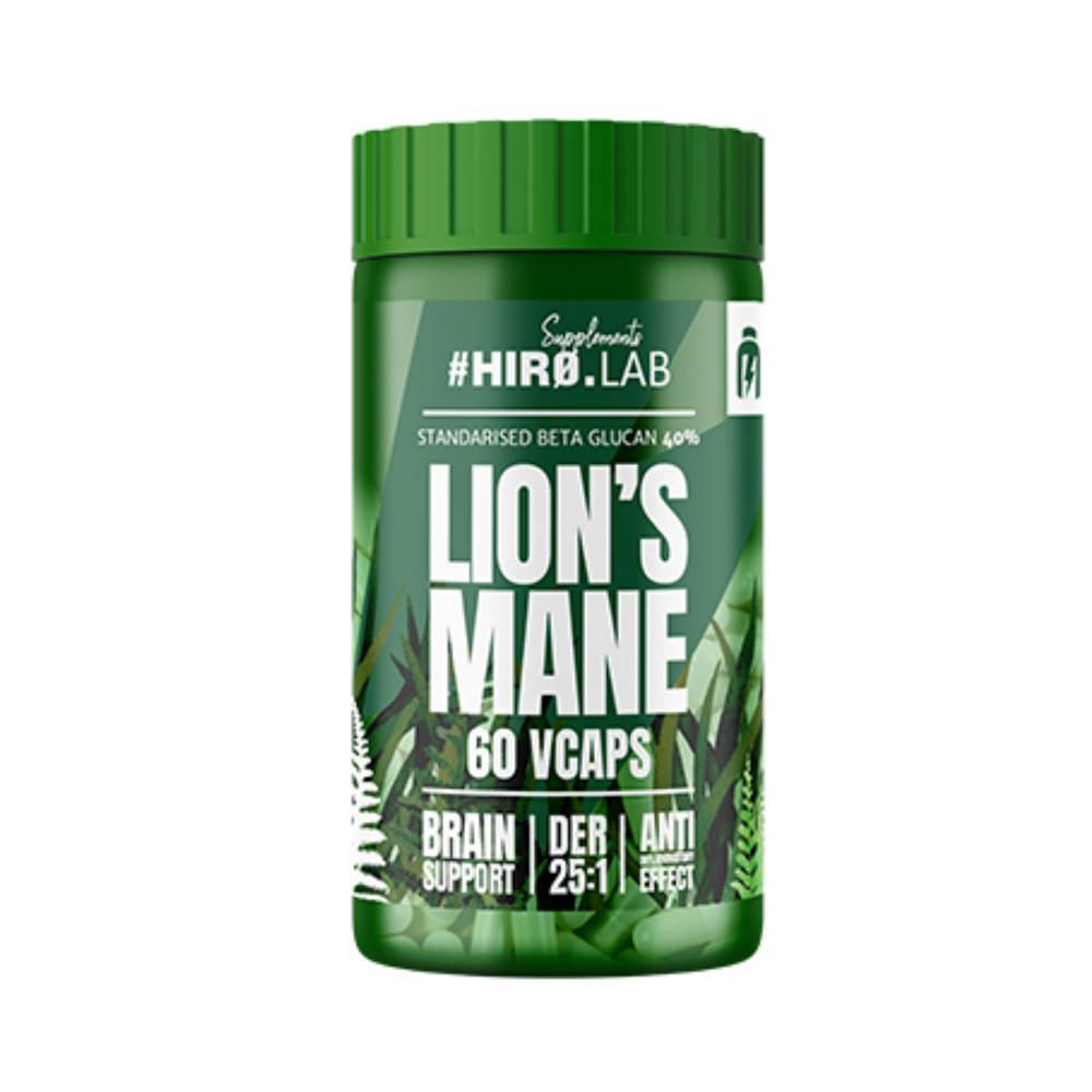 Stimulatoare focus | Lion’s Mane Extract 25:1 500mg, 60 capsule, Hiro Lab, Supliment alimentar pentru sanatate 0