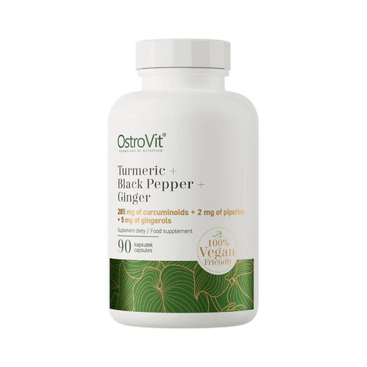 Digestie | Curcumina + Piper Negru + Ghimbir 90 capsule, Ostrovit, Supliment alimentar pentru sanatate 0