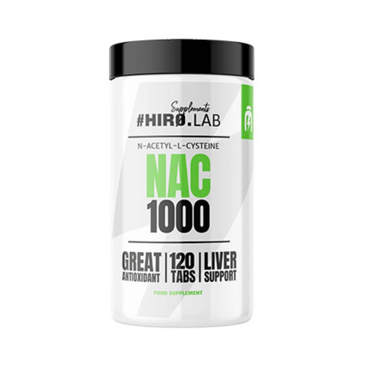 Hirolab | NAC (N-Acetil-L-Cisteina) 1000, 120 tablete, Hiro Lab, Supliment antioxidanti sportivi 0