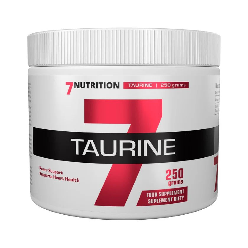 Taurine 250g, 7Nutrition, Supliment alimentar pentru performanta
