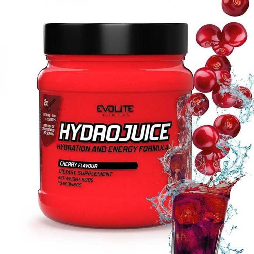 undefined | Hydrojuice pudra, 600g, Evolite Nutrition, Electroliti pentru hidratare 1