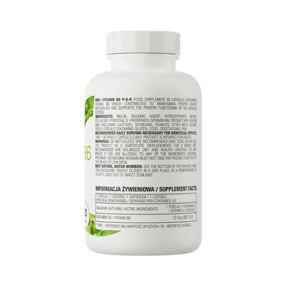 Vitamine | Vitamina B6 P-5-P, 60 capsule, Ostrovit, Supliment alimentar pentru sanatate 1