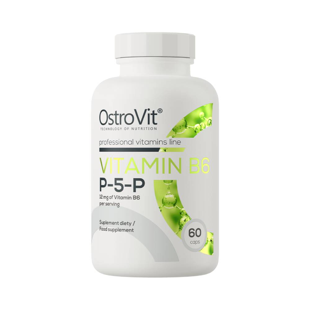 Vitamine | Vitamina B6 P-5-P, 60 capsule, Ostrovit, Supliment alimentar pentru sanatate 0