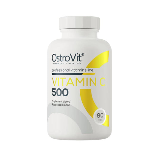 Suplimente pentru oase si articulatii | Vitamina C 500mg, 90 tablete, Ostrovit, Supliment alimentar pentru imunitate si performanta 0